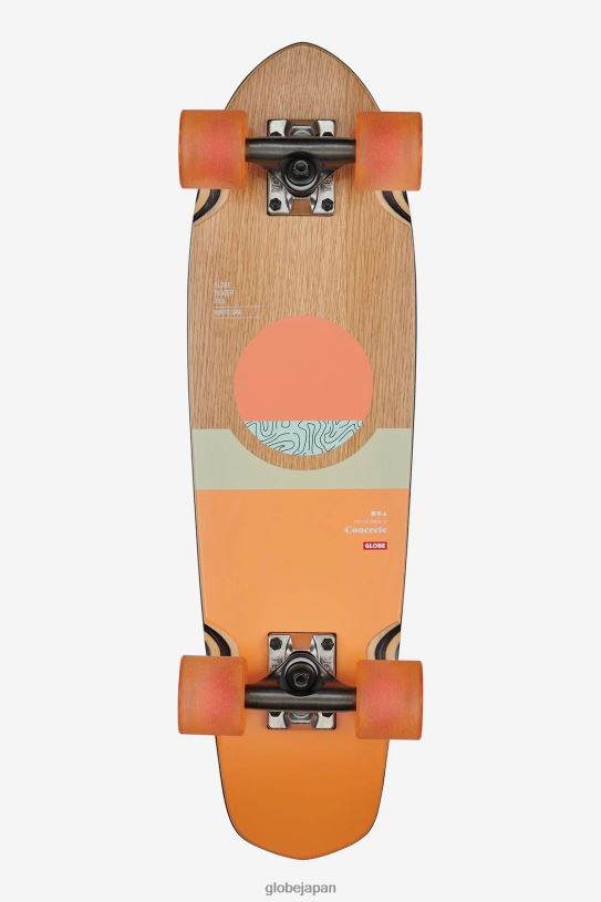 Globe Brand ブレザー 26" クルーザー V44T105 スケートボード ホワイトオーク/コンクリート