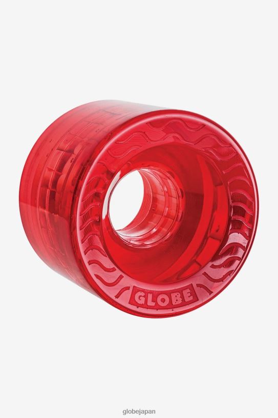 Globe Brand レトロフレックスクルーザーホイール 58mm V44T263 スケートボード クリア/レッド