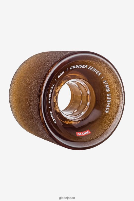 Globe Brand コニカルクルーザーホイール 62mm V44T259 スケートボード クリアコーヒー