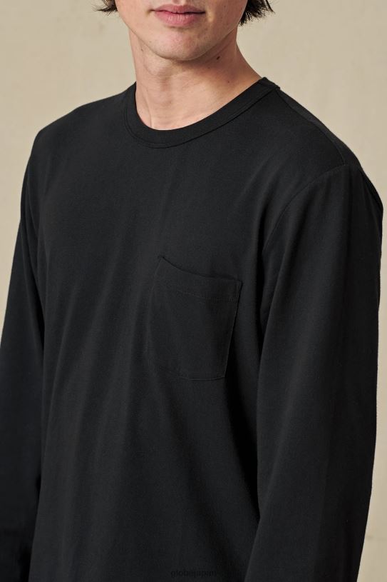 Globe Brand 毎日、LS Tシャツ V44T294 衣類 黒