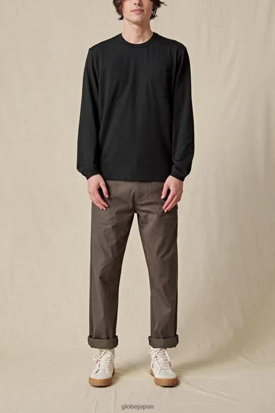 Globe Brand 毎日、LS Tシャツ V44T294 衣類 黒