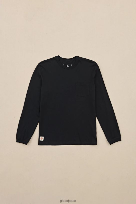 Globe Brand 毎日、LS Tシャツ V44T294 衣類 黒