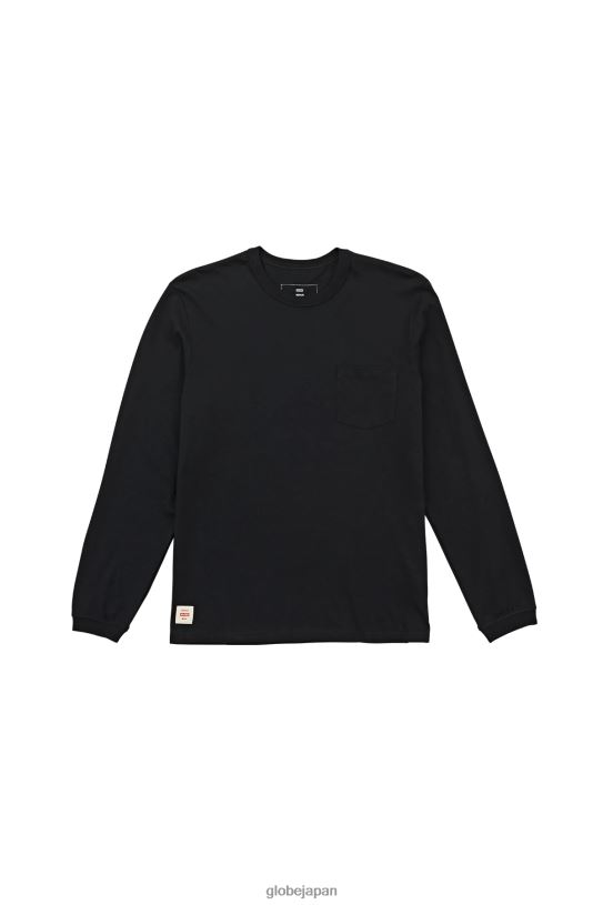 Globe Brand 毎日、LS Tシャツ V44T294 衣類 黒