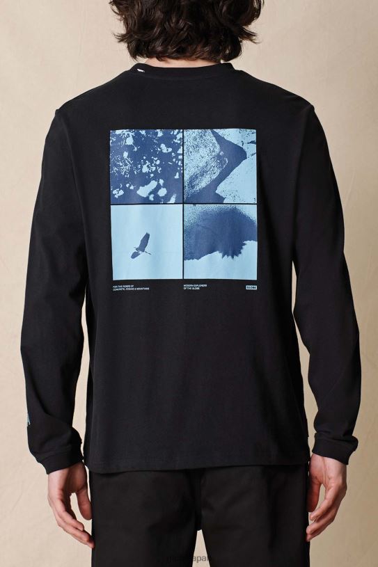 Globe Brand エレメント LS T シャツ V44T303 衣類 黒