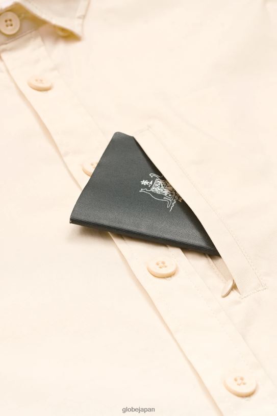 Globe Brand ファンデーション S/S シャツ V44T313 衣類 漂白剤フリー、染料フリー