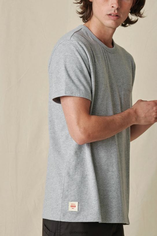 Globe Brand 毎日Tシャツ V44T289 衣類 灰色のマール