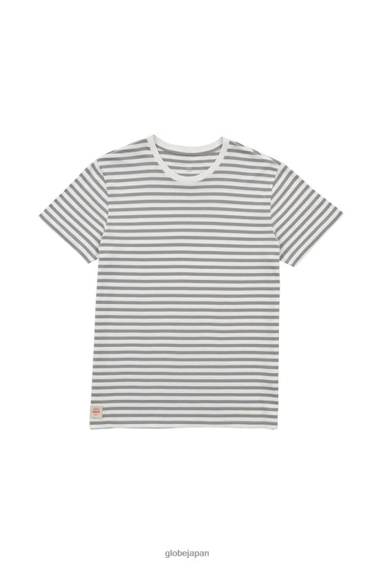 Globe Brand ホライズンストライプTシャツ V44T292 衣類 白