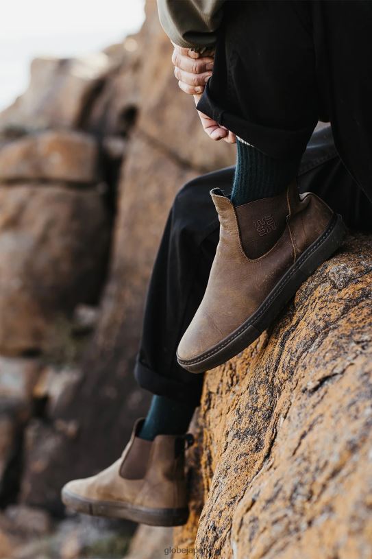 Globe Brand ドーバーⅡは才能を無駄にした V44T13 靴 ダークブラウン/無駄な才能