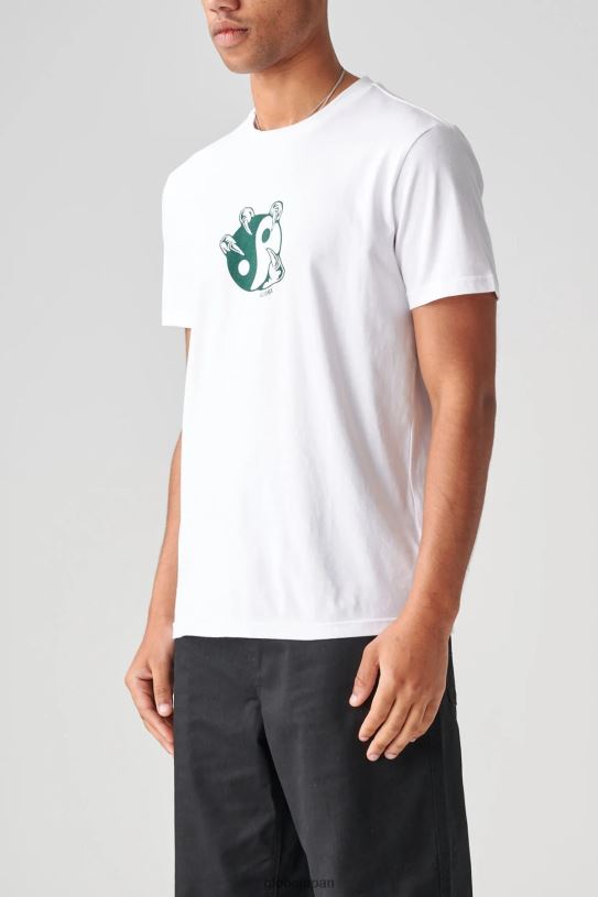 Globe Brand アンバランスなティー V44T274 衣類 白