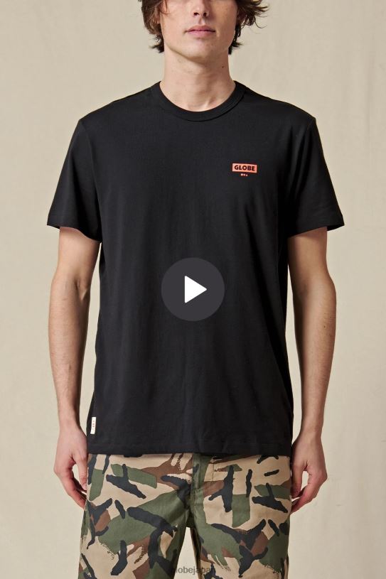 Globe Brand リビング低速ティー V44T291 衣類 黒