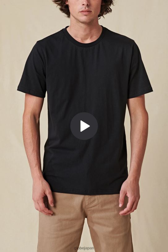 Globe Brand ティーの下に V44T295 衣類 黒