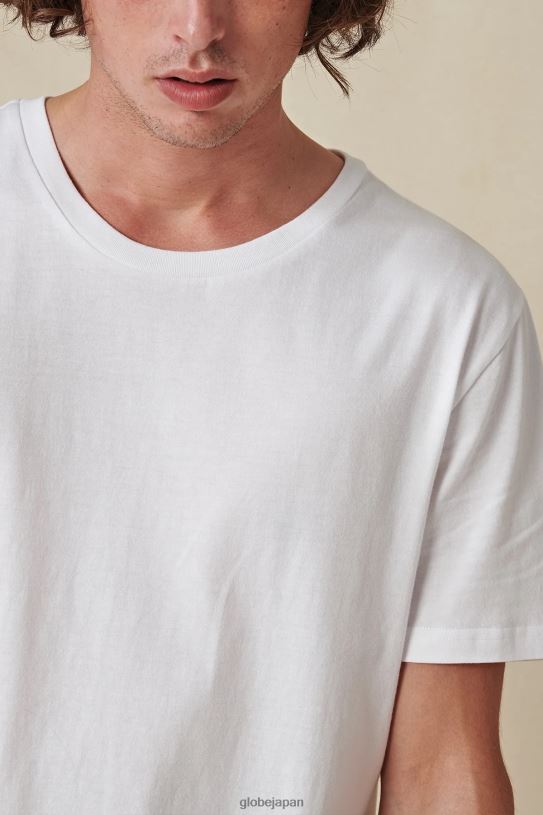 Globe Brand ティーの下に V44T296 衣類 白