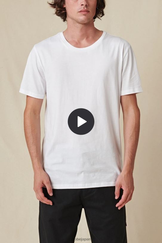 Globe Brand ティーの下に V44T296 衣類 白