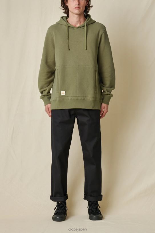 Globe Brand 頑丈なパーカー V44T322 衣類 オリーブ