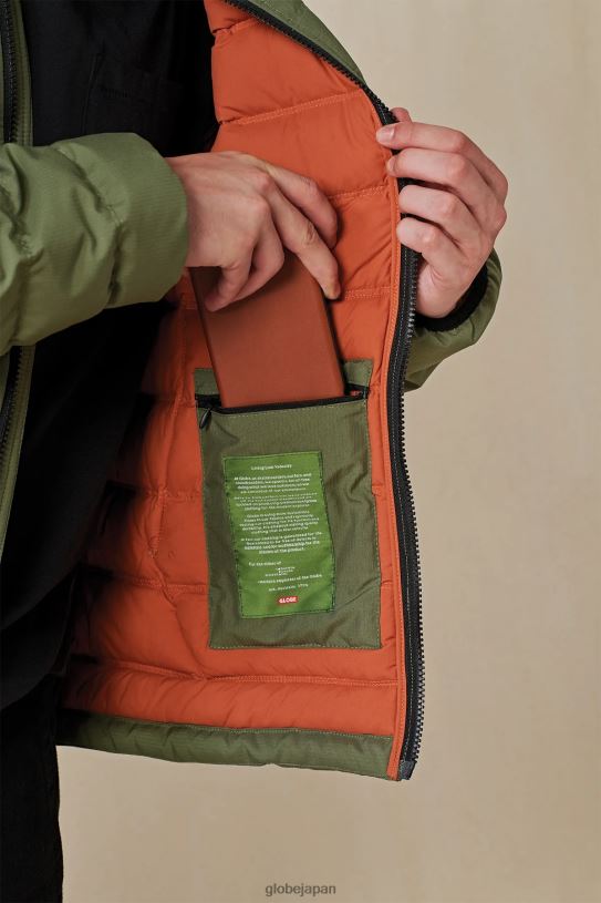 Globe Brand プライムダウンジャケット V44T336 衣類 オリーブ